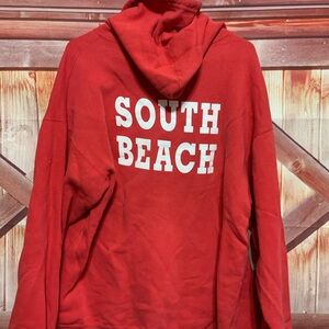 Martha’s Vineyard, South Beach lifeguard hoodie official. Gently worn